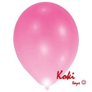 Duże Balony LED Świecące 24h Różowe 5 szt. 27,5cm