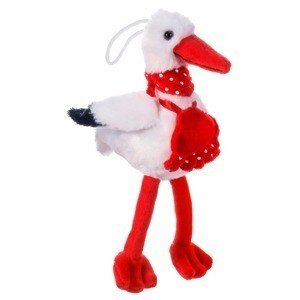  Bocian w fartuszku 20cm
