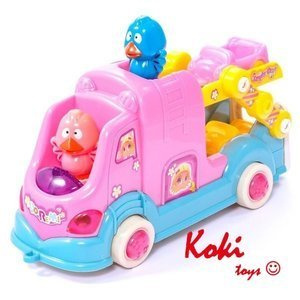12389 Muzyczny samochodzik z ptaszkami