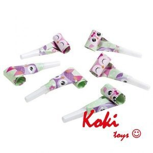 Gwizdki Sowy Sówki 8 szt. 998353