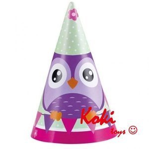 Czapeczki Sowy Sówki 8 szt. 998352