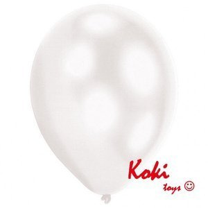 Duże Balony LED Świecące 24h Białe 5 szt. 27,5cm