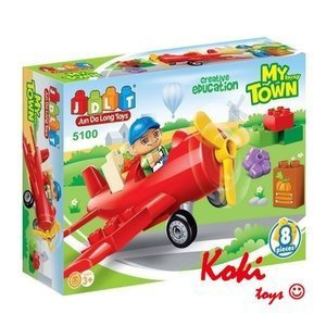 12048 Klocki JDLT Samolot 8klocków