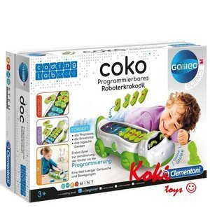 50108 Clementoni Koko programowalny robot krokodyl