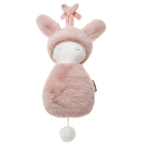 Lulu pozytywka 25 cm pudrowy róż