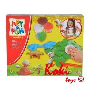 A&F masa plastyczna dinozaury