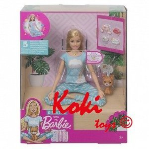 GNK01 Barbie lalka joga z muzyką