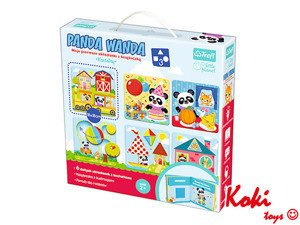 PANDA WANDA UKŁADANKA KSZTAŁTY 2+ TREFL 90561
