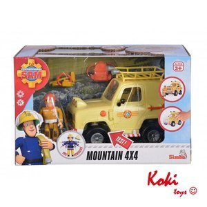 Dickie Strażak Sam Jeep ratunkowy ze światłem