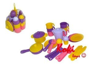 7679 Polesie Zestaw naczyń "Nastka" na 6 osób