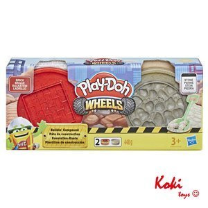 Play-Doh Ciastolina tuby budowlane E4508