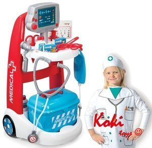 340202 Smoby Elektroniczny wózek medyczny