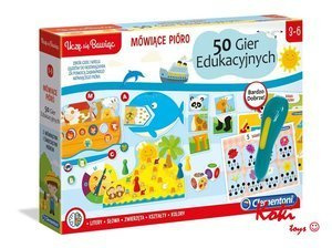 50650 Clementoni Mówiące Pióro 50 GierEdukacyjnych