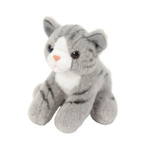 Kot siedzący szary 13cm