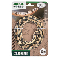 Wąż gumowy beżowo-brązowy 60 cm
