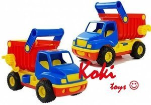 9654 Polesie Cons truck samochód wywrotka w siatce