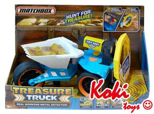 Matchbox Pojazd wykrywacz metalu DJH50