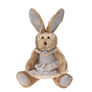 Królik Mellin w niebieskiej sukience 25 cm