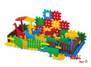 MARIOINEX 901083 Klocki konstrukcyjne zwierzyniec