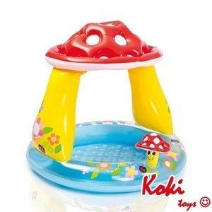 BASENIK brodzik dmuchany DLA DZIECI MUCHOMOREK