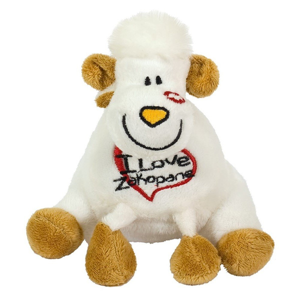 Owca siedząca 15 cm I Love Zakopane