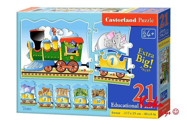 E-135 Castorland puzzle 21el MAXI