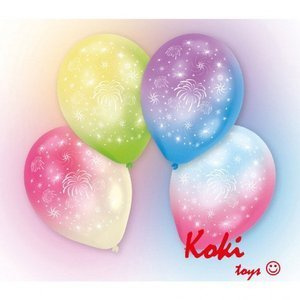 Duże Balony LED Zmieniające Kolor 4 szt. 27,5cm