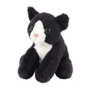 Kot siedzący czarny 13cm