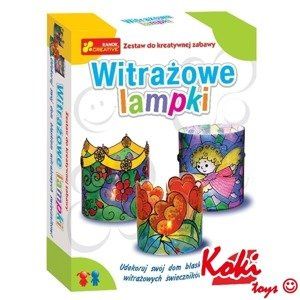 Witrażowe Lampki Zestaw Kreatywny