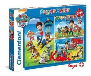 25209 Clementoni Puzzle 3x48 elementów Psi Patrol