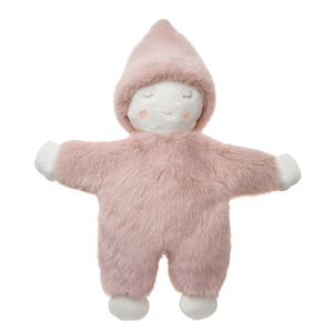 Lulu grzechotka 33 cm pudrowy róż