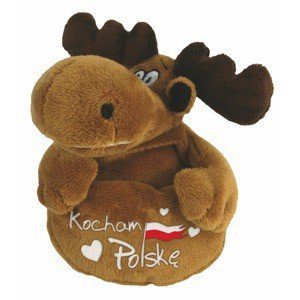 Łoś pokrowiec na komórkę Kocham Polskę