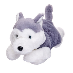 Pies Husky leżący 35 cm