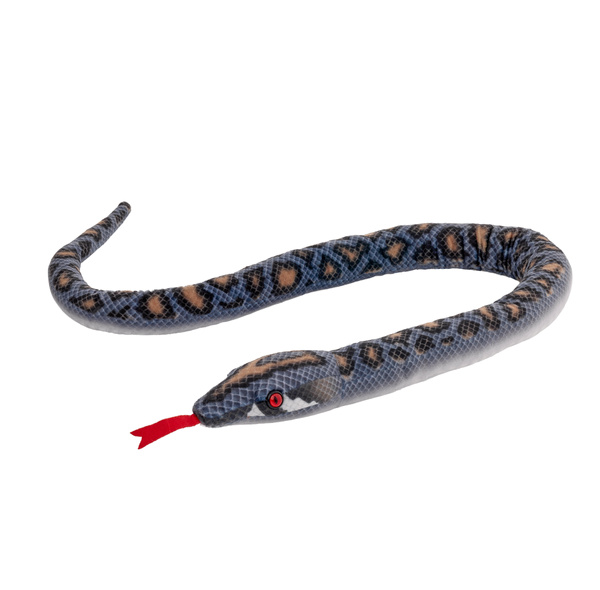 Wąż centkowany niebieski 100 cm 