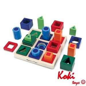 10582M Tablica kształty kolory Melissa