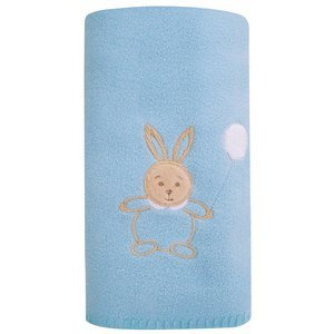 Kocyk pluszowy niebieski