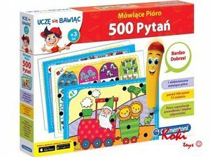60908 CLEMENTONI - MÓWIĄCE PIÓRO 500 PYTAŃ