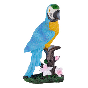 Magnes papuga Ara niebieska kwiaty 10 cm 