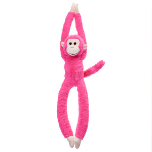 Małpka wisząca fuksja 45 cm