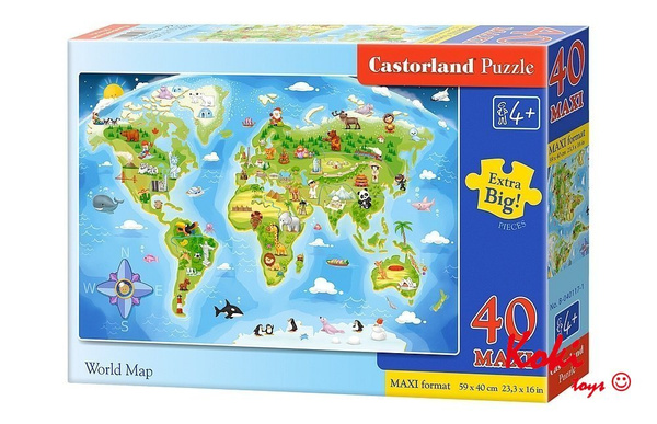 B-040117-1 Castorland puzzle 40el MAXI