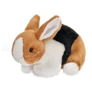Króliczek brązowo-czarny 18 cm